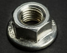 Hex Flange Nut with Serrations